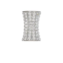 Aplica de perete NovaLuce CELYSIA metal, cristal, crom, transparent, LED, 12W, 3500K, 720 Lm - NL-9019767