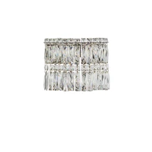 Aplica de perete NovaLuce NUVIA metal, cristal, crom, transparent, LED, 12W, 3500K, 840 Lm - NL-9019779