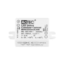 Driver NovaLuce Driver plastic, alb, 4W, IP65 - NL-9020170