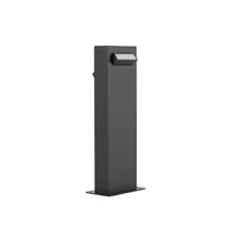 Lampadar exterior NovaLuce Brigitta metal, plastic, negru, LED, 3000K, 9W, 590lm, IP65 - NL-9020923
