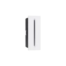 Lampa exterioara incastrabila NovaLuce Aizen metal, sticla, alb, transparent, LED, 3000K, 3W, 16lm, IP54 - NL-9026120