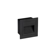 Lampa incastrata exterior NovaLuce MONO metal, negru, LED, 3W, 70lm, 3000K, IP65 - NL-9026145