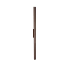 Aplica de perete exterioara NovaLuce DOUL metal, maro, LED, 20W, 1200lm, 3000K, IP65 - NL-9030105
