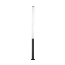 Lampadar exterior NovaLuce IMAN metal, acril, negru, transparent, LED, 43W, 4785lm, 3000K, IP65 - NL-9030108
