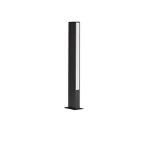 Lampadar exterior NovaLuce STOR metal, acril, negru, alb, LED, 12W, 719lm, 3000K, IP65 - NL-9030111