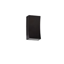 Aplica de perete exterioara NovaLuce BOXY metal, sticla, antracit, LED, 6W, 312lm, 3000K, IP65 - NL-9030150