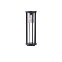Lampadar exterior NovaLuce ELYSIUM metal, plastic, antracit, transparent, E27, IP65 - NL-9030153