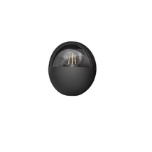 Aplica de perete exterioara NovaLuce AMEL metal, plastic, antracit, transparent, E27, IP65 - NL-9030166