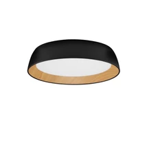 Aplica de tavan NovaLuce SIGI metal, lemn, acril, negru, LED, 39W, 3000K, 3081 Lm - NL-9030503