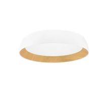 Aplica de tavan NovaLuce SIGI metal, lemn, acril, alb, LED, 50W, 3000K, 4201 Lm - NL-9030504