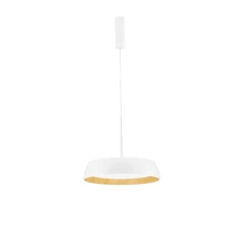 Pendul NovaLuce SIGI metal, lemn, acril, alb, LED, 40W, 3000K, 3111 Lm - NL-9030506