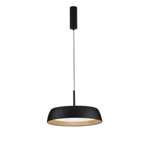 Pendul NovaLuce SIGI metal, lemn, acril, negru, LED, 40W, 3000K, 3111 Lm - NL-9030507