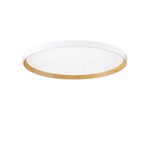 Aplica de tavan NovaLuce VOMOS metal, lemn, acril, alb, LED Triac, 55W, 2700-3000K, 4760 Lm - NL-9030516