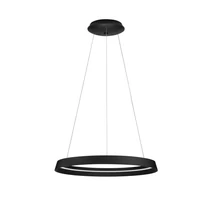 Pendul NovaLuce ORMI metal, acril, negru, LED Triac, 52W, 2700-3000K, 3717 Lm - NL-9030522