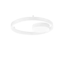 Aplica de tavan NovaLuce HEDRA metal, acril, alb, LED Triac, 40W, 3000K, 3369 Lm - NL-9030524