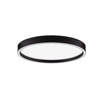 Aplica de tavan NovaLuce ISTOS metal, acril, negru, alb, LED Triac, 38W, 2700-3000K, 2363 Lm - NL-9030529