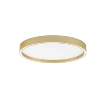 Aplica de tavan NovaLuce ISTOS metal, acril, auriu, alb, LED Triac, 38W, 2700-3000K, 2363 Lm - NL-9030530