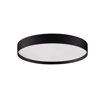 Aplica de tavan NovaLuce ROI metal, acril, negru, alb, LED Triac, 37W, 2700-3000K, 3555 Lm - NL-9030532