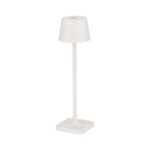 Veioza exterioara NovaLuce DECK metal, alb, LED, 3000K, 1.5W, 120lm, IP54 - 9030562