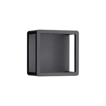 Aplica de perete exterioara NovaLuce MISTI metal, negru, LED, 3000K, 9W, 270lm, IP65 - 9030568