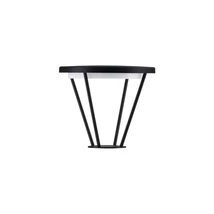 Corp lumina pentru lampadar exterior NovaLuce VIRTUS metal, plastic, negru, alb, LED, 3000K, 16W, 1190lm, IP65 - 9030573