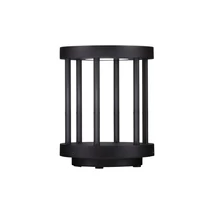 Lampadar exterior NovaLuce NEREUS metal, negru, LED, 3000K, 8W, 428lm, IP65 - 9030586