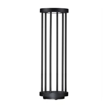 Lampadar exterior NovaLuce NEREUS metal, negru, LED, 3000K, 8W, 520lm, IP65 - 9030587