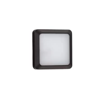 Aplica de perete de exterior NovaLuce APPIA metal, plastic, negru, LED, 5W, 3000K, 367Lm, IP54 - NL-9030597