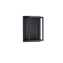 Aplica de perete de exterior NovaLuce PRIVE metal, negru, LED, 17W, 3000K, 509 Lm, IP65 - NL-9030753
