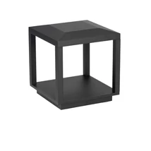 Aplica de perete de exterior NovaLuce PRIVE metal, negru, LED, 15W, 3000K, 174 Lm, IP65 - NL-9030754