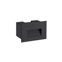 Lampa incastrabila de exterior NovaLuce POLKA metal, negru, LED, 4W, 3000K, 58 Lm, IP65 - NL-9030760