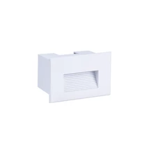 Lampa incastrabila de exterior NovaLuce POLKA metal, alb, LED, 4W, 3000K, 58 Lm, IP65 - NL-9030761