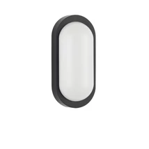 Aplica de perete de exterior NovaLuce TIEPOLO plastic, negru, alb, LED, 11W, 3000K, 885 Lm, IP65 - NL-9030767