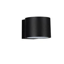 Aplica de perete de exterior NovaLuce BETA metal, sticla, negru, LED, 8W, 3000K, 684 Lm, IP54 - NL-9030800