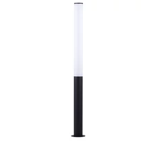 Lampadar exterior NovaLuce TUBE metal, plastic, negru, alb,  LED, 27W, 3000K, 1560 Lm, IP 54 - NL-9030806