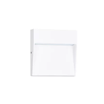 Aplica de perete de exterior NovaLuce TOBY metal, plastic, alb, LED, 3W, 3000K, 150Lm, IP54 - NL-9030812