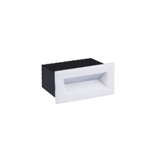 Lampa incastrabila de exterior NovaLuce VIVION metal, plastic, alb, LED, 1W, 3000K, 29Lm, IP54 - NL-9030820
