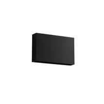 Aplica de perete de exterior NovaLuce YOKO plastic, negru, LED, 13W, 3000K, 788 Lm, IP65 - NL-9030827