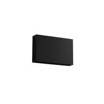 Aplica de perete de exterior NovaLuce YOKO plastic, negru, LED, 7W, 3000K, 374 Lm, IP65 - NL-9030828