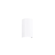 Aplica de perete de exterior NovaLuce YORK  plastic, alb, transparent, GU10, IP65 - NL-9030831