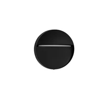 Aplica de perete de exterior NovaLuce NECTAR metal, plastic, negru, LED, 3W, 3000K, 115Lm, IP65 - NL-9030838