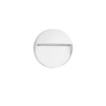 Aplica de perete de exterior NovaLuce NECTAR metal, plastic, alb, LED, 3W, 3000K, 115Lm, IP65 - NL-9030839