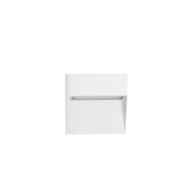 Aplica de perete de exterior NovaLuce RAY metal, plastic, alb, LED, 3W, 3000K, 159Lm, IP65 - NL-9030841