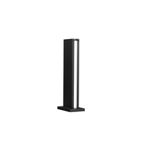 Lampadar exterior NovaLuce SASSO metal, plastic, negru, alb,  LED, 9W, 3000K, 374 Lm, IP 54 - NL-9030854