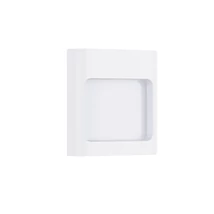 Aplica de perete de exterior NovaLuce TALL metal, sticla, alb, opac, LED, 9W, 3000K, 562 Lm, IP54 - NL-9030863