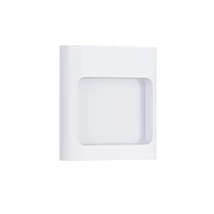 Aplica de perete de exterior NovaLuce TALL metal, sticla, alb, opac, LED, 6W, 3000K, 388 Lm, IP54 - NL-9030864
