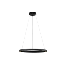 Pendul NovaLuce DEOS metal, negru, LED, 27W, 2083lm, 3000K - NL-9030894