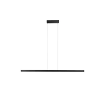 Pendul NovaLuce DEOS metal, negru, LED, 27W, 2255lm, 3000K - NL-9030896