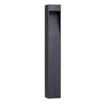 Lampadar exterior NovaLuce MADDI metal, negru, LED, 7W, 3000K, 235 Lm, IP65 - NL-9030905