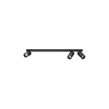 Plafoniera NovaLuce OSO metal, negru, GU10 - NL-9030912